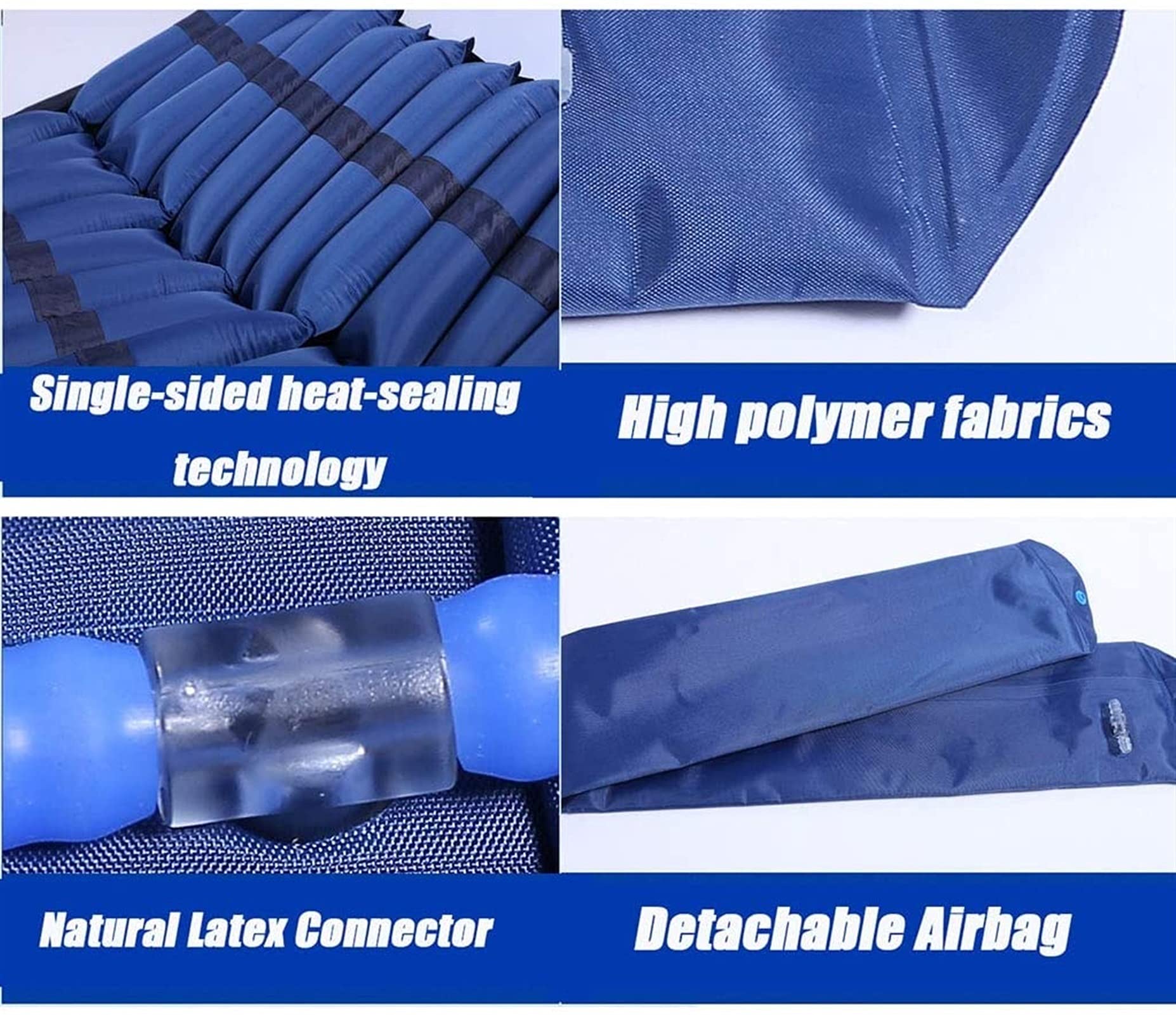 Cojín Inflable Antiescaras, Volteo Automático para Pacientes Ancianos Paralíticos, Cama Inflable Antiescaras, Cuidado En El Hogar con Bomba Eléctrica Ultra Silenciosa