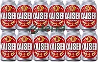 Cerveja Kaiser Pilsen – Refrescância Máxima, Sabor Inconfundível, Perfeita para Curtir com Amigos (Cerveja Kaiser Pilsen Lata 350ml 12 unidades)