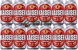 Cerveja Kaiser Pilsen – Refrescância Máxima, Sabor Inconfundível, Perfeita para Curtir com Amigos (Cerveja Kaiser Pilsen Lata 350ml 12 unidades)
