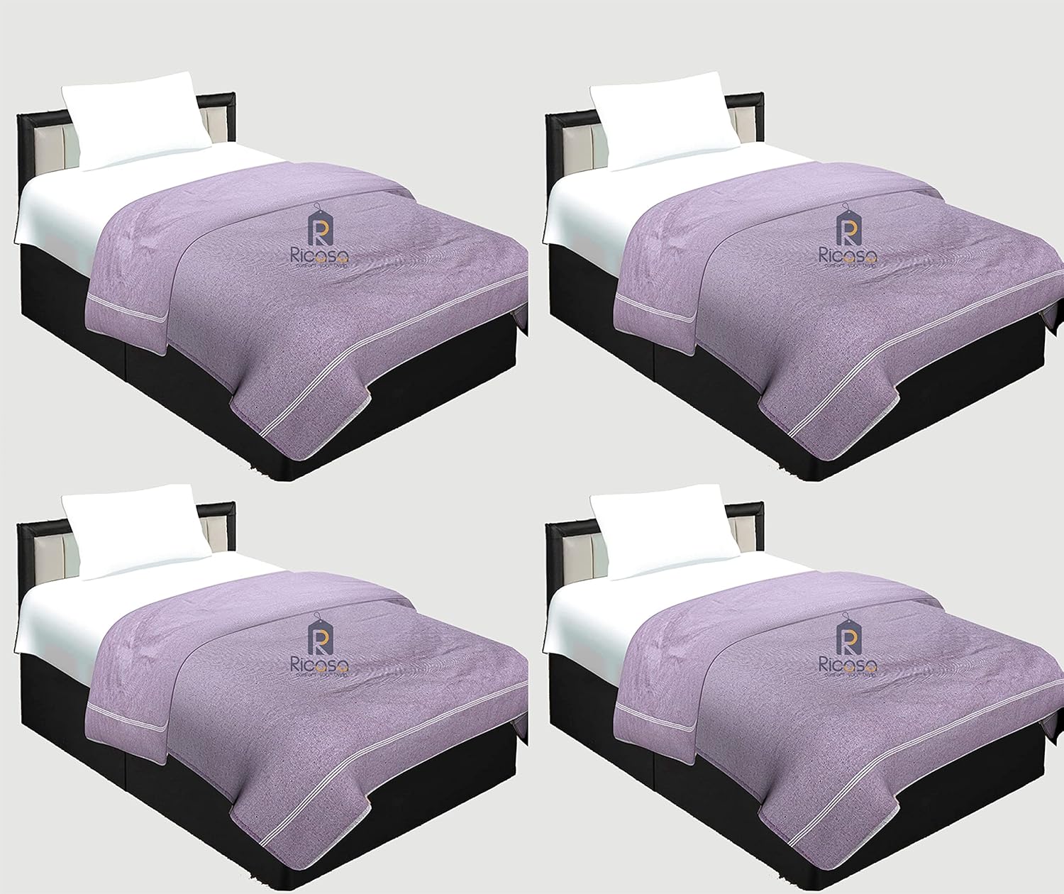 Buy Ricasa 100 Cotton Multicolour Reversible Single Summer Blanket