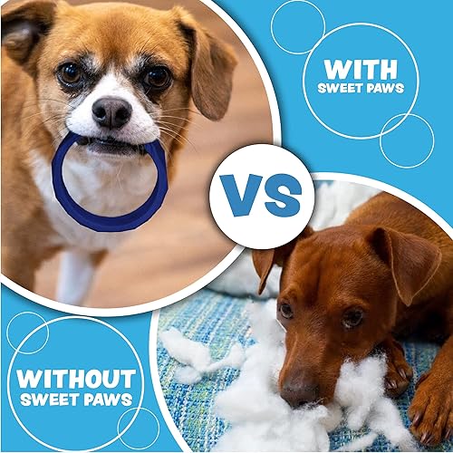 Miniatura 3 de Juguetes masticables para perros, juguetes de silicona para perros masticadores agresivos, divertidos de masticar, perseguir, tirar y atrapar,