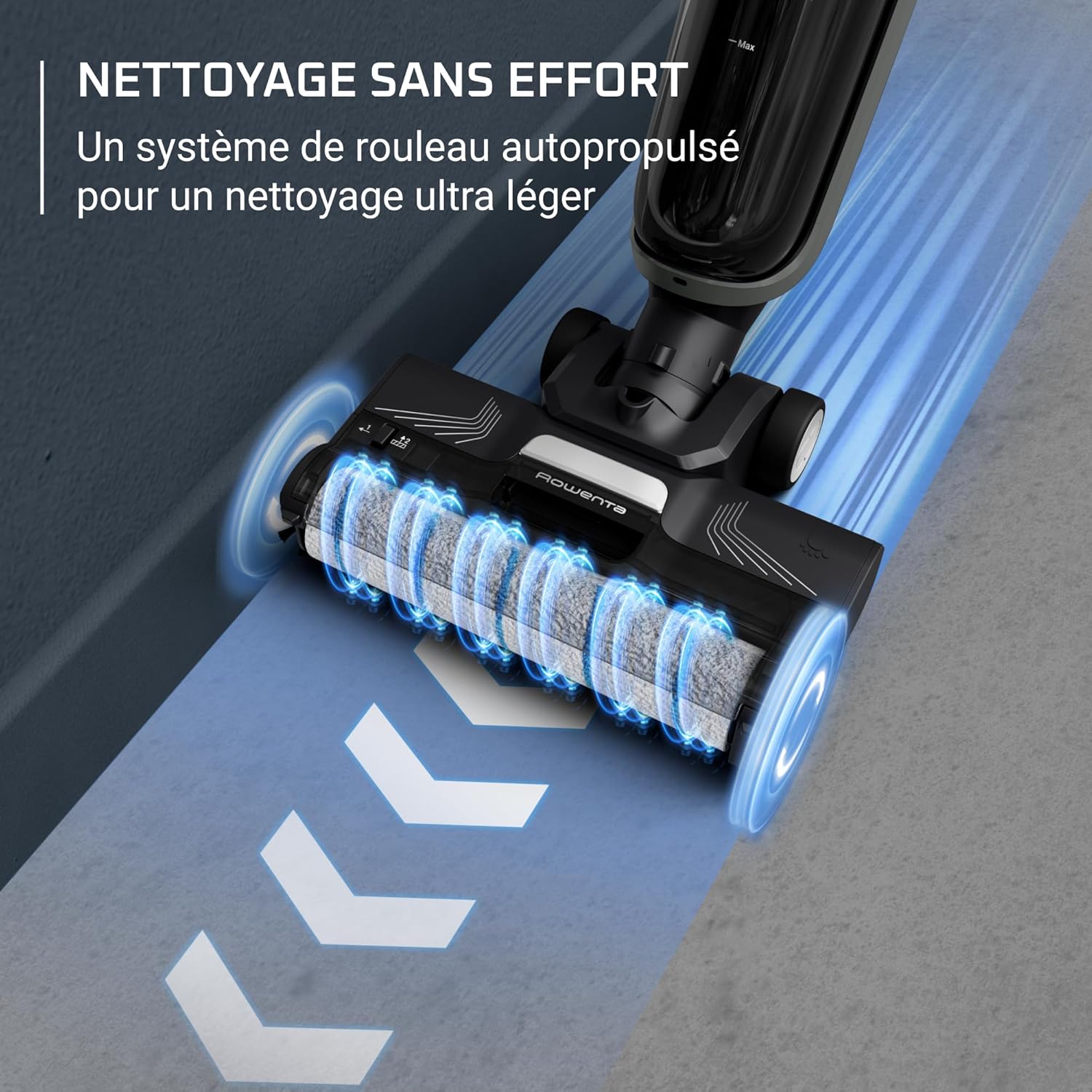 Rowenta X-Clean 4 self-propelled roller system