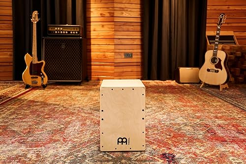 Miniatura 9 de Meinl Cajon Box Drum con trampas internas - Fabricado en Europa - Madera de abedul báltico, tamaño compacto, 2 años de garantía (JC50B)