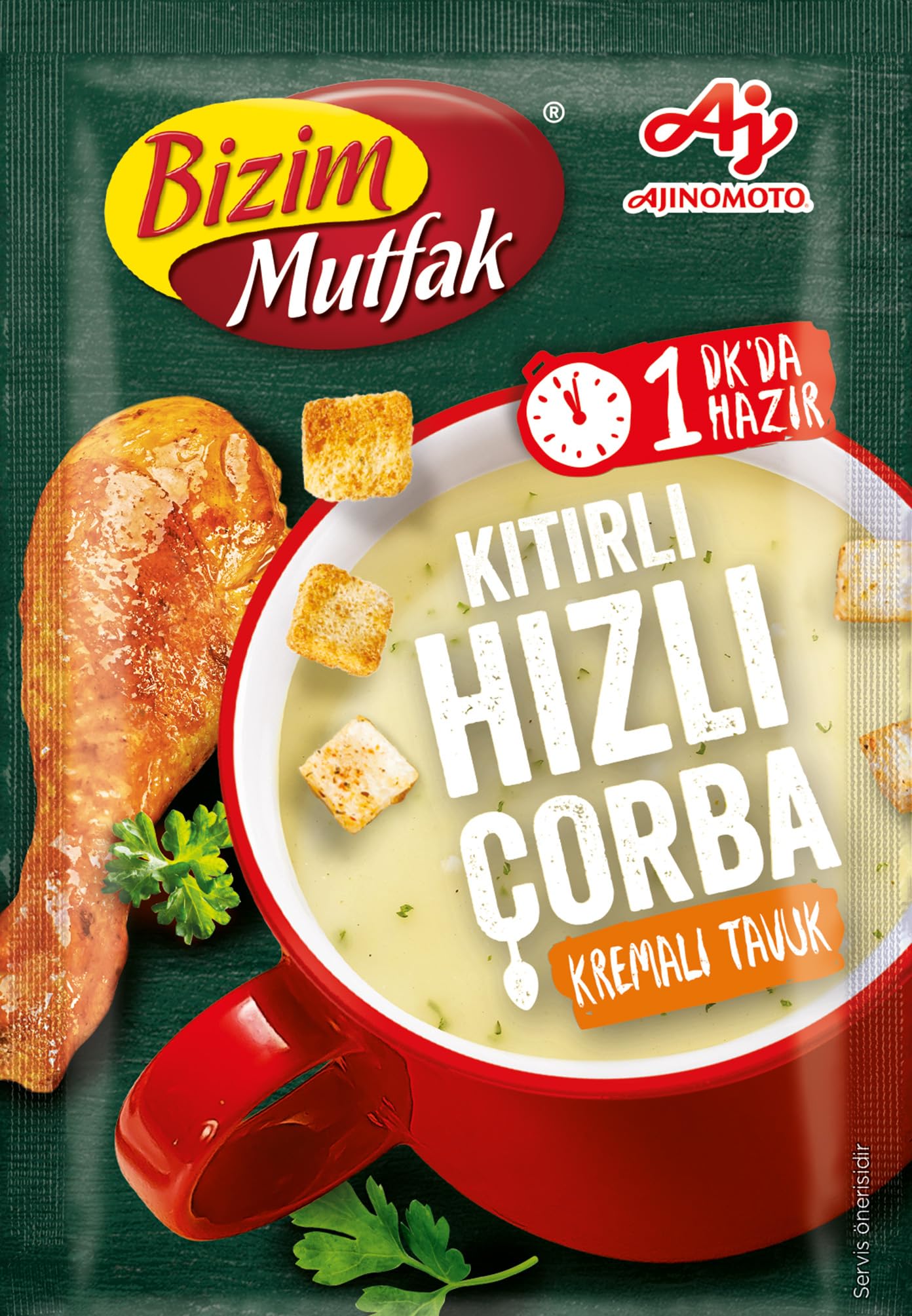 Bizim Mutfak Kıtırlı Hızlı Çorba Kremalı Tavuk 15 g
