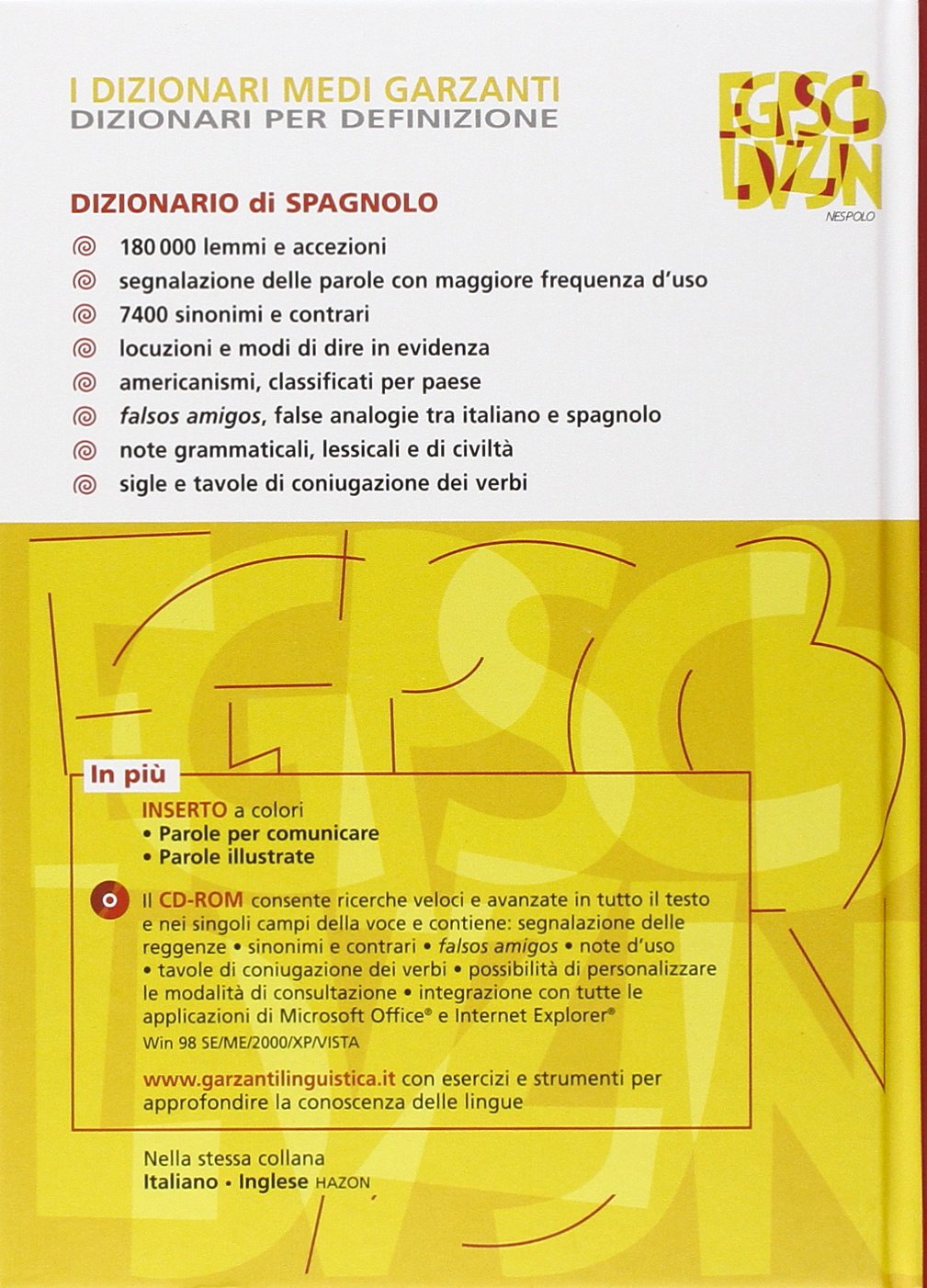 Dizionario medio di spagnolo. Spagnolo-italiano, italiano-spagnolo. Con CD-ROM