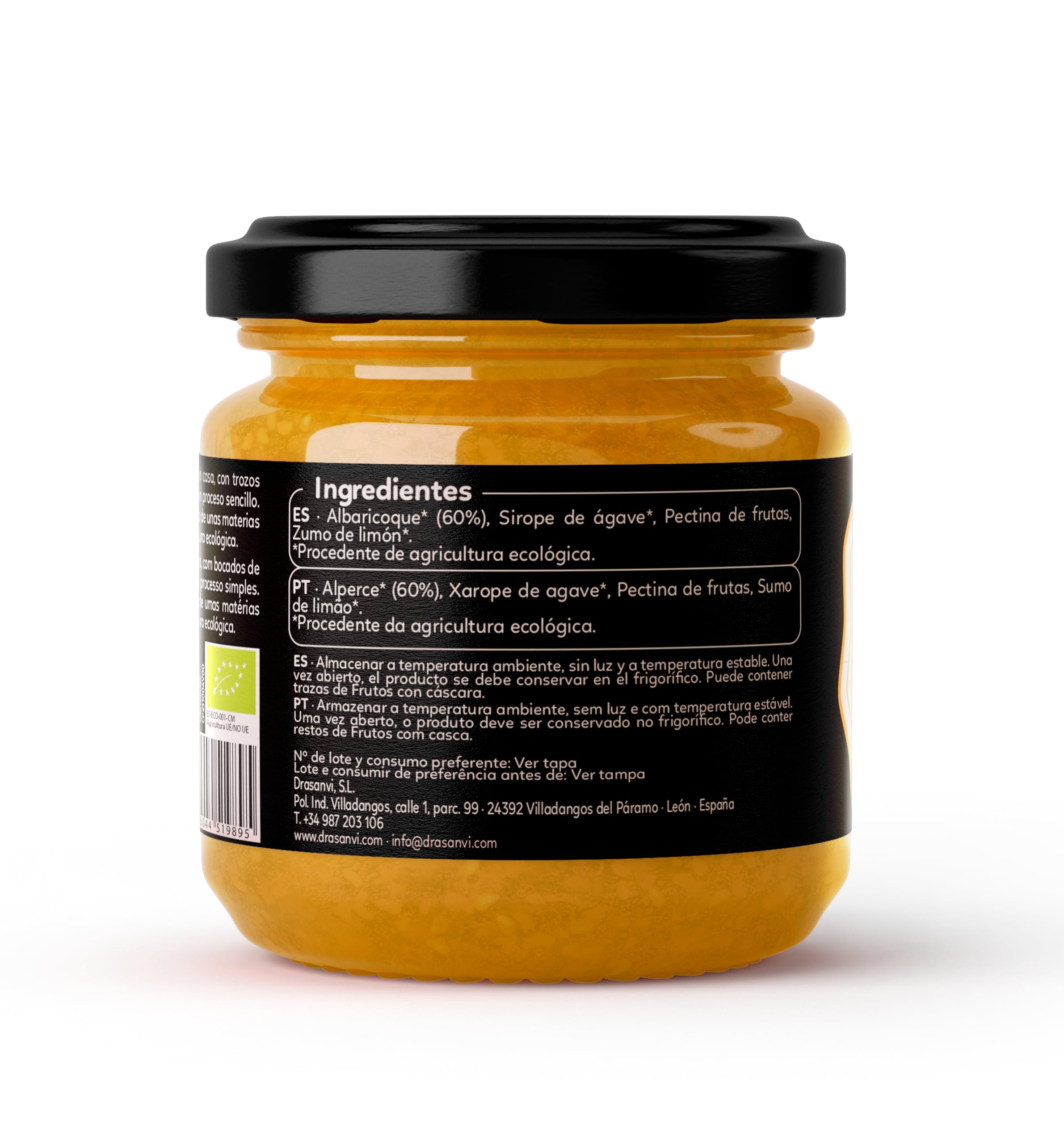 Drasanvi Mermelada Extra Albaricoque S/Azucar Bio 260G Ecosana 260 g