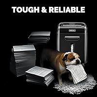 Vista 8 de Fellowes - Trituradora de papel Powershred 79Ci 100 % a prueba de atascos; trituradora de corte transversal de trabajo medio con capacidad para 16