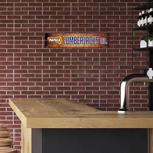 Vista 610 de Rico Industries Letrero de plástico de la NCAA de plástico de 4 x 16 pulgadas Alternativo