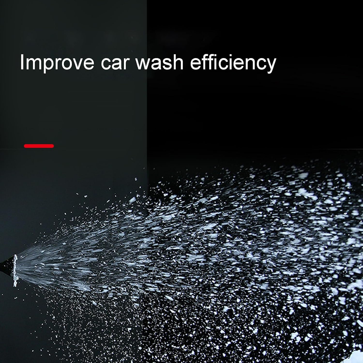 Double Tube Foam Gun, 30cm Aluminum Alloy Handle, Suitable for Efficient Car Washing, Double Tube Design PP Nozzle, Ergonomic Design, Valve Adjustment