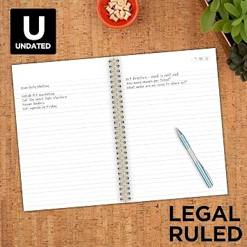 Cambridge Business Notebook, Legal Ruled Paper, 6-1/2 x 9-1/2, 80 Sheets, Flexible Soft Touch Cover, Purple (49556)