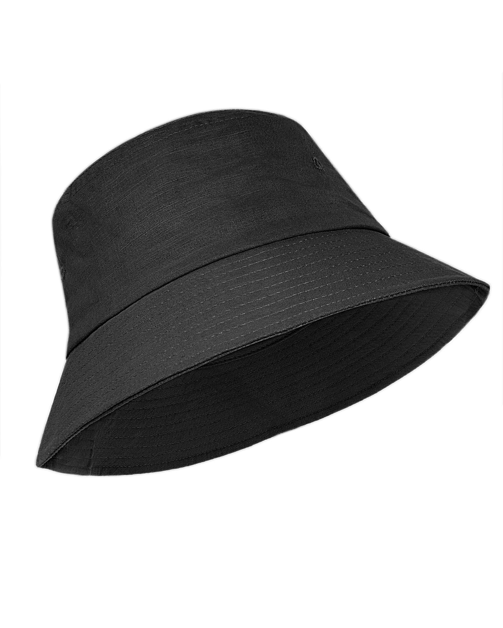 Zylioo S/M/L/XL/XXL Chapeau bob en lin pour grandes têtes, chapeau de pêche respirant