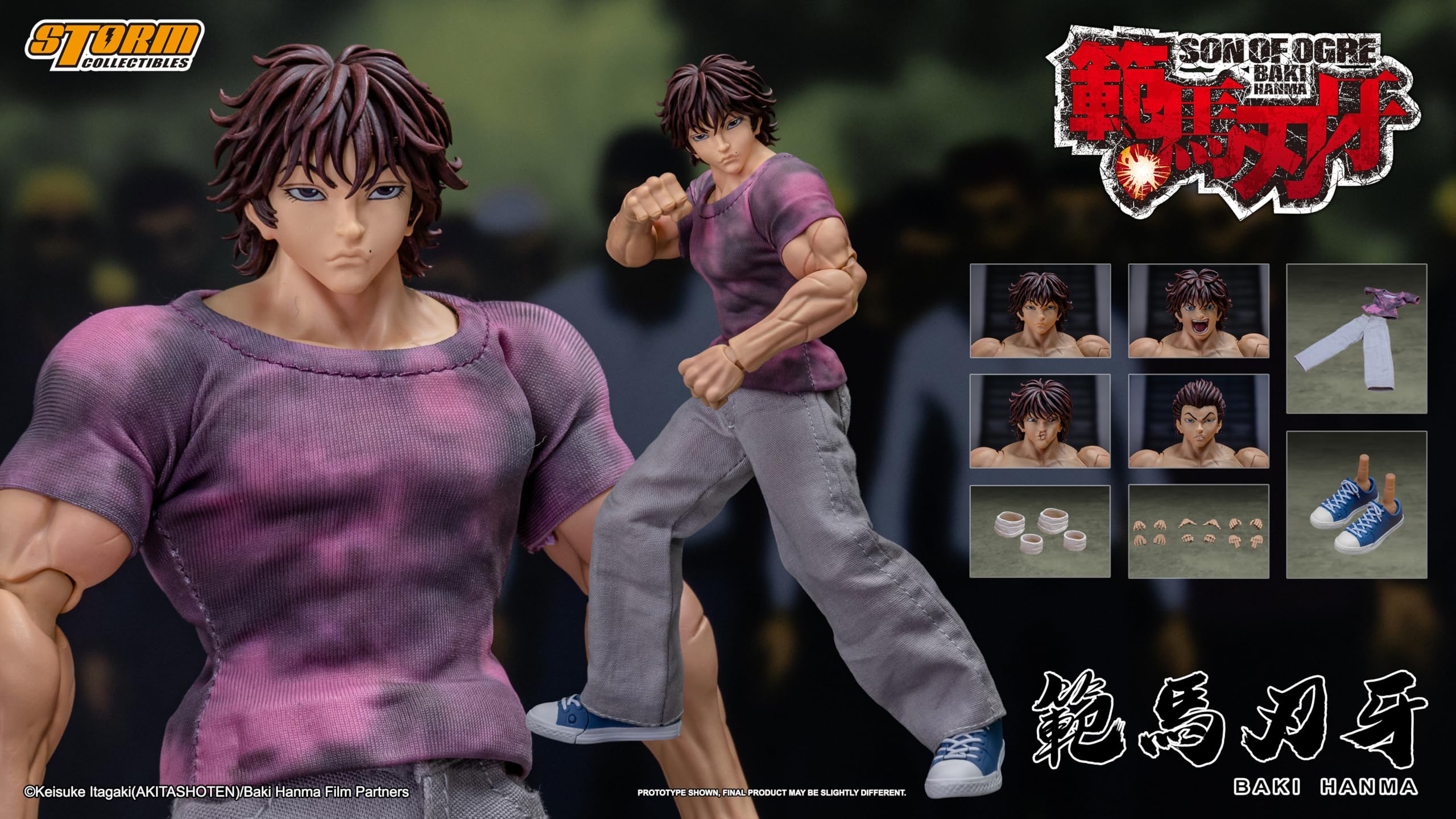 Storm Collectibles Baki Hanma: Son of Ogre 1/12 Scale Collector's