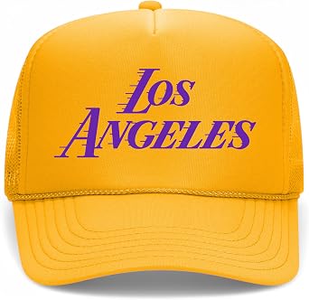 Los Angeles Swift Vintage Trucker Hat | LA | Premium Adjustable Snapback Baseball Hat for Men & Women