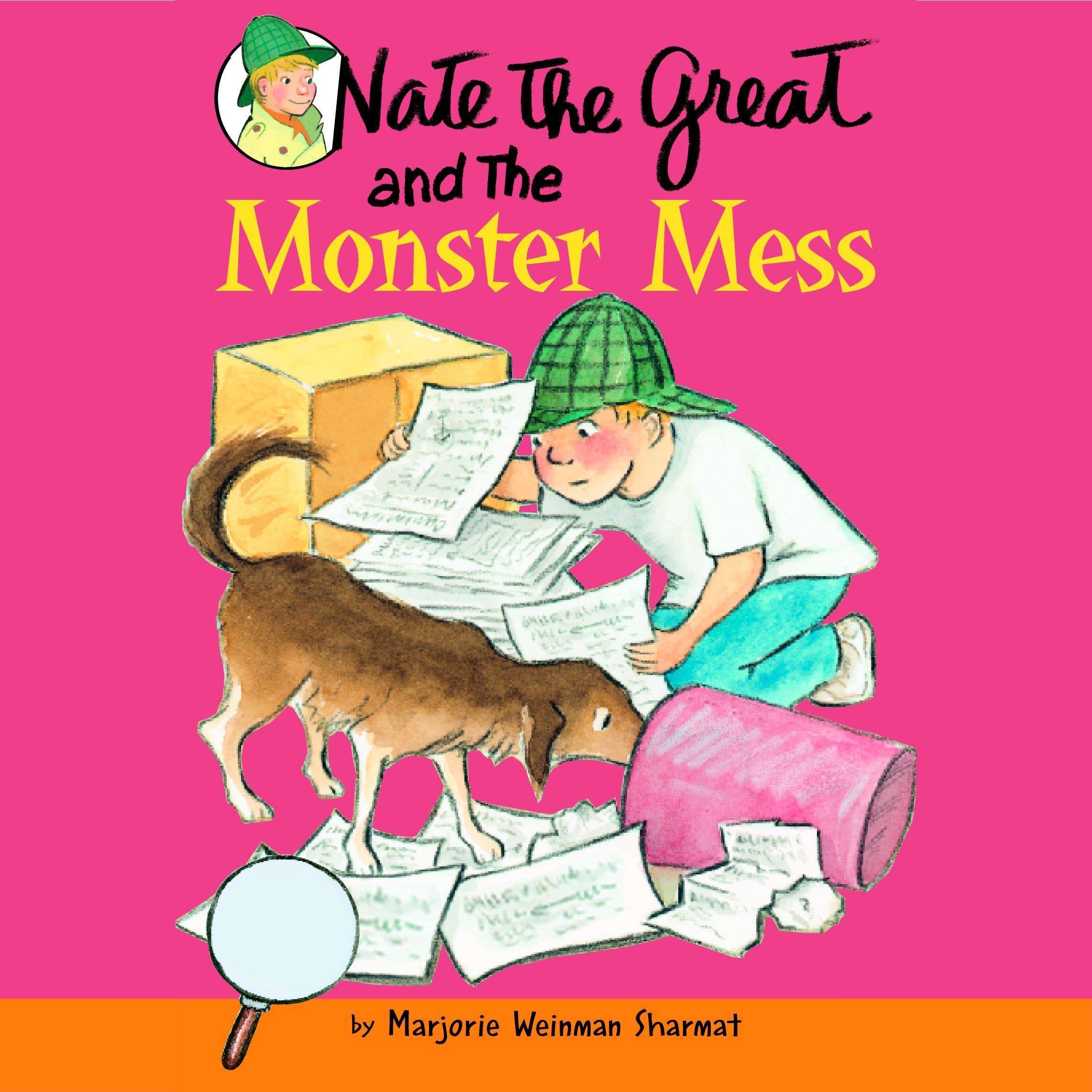 Cover art for Nate the Great and the Monster Mess