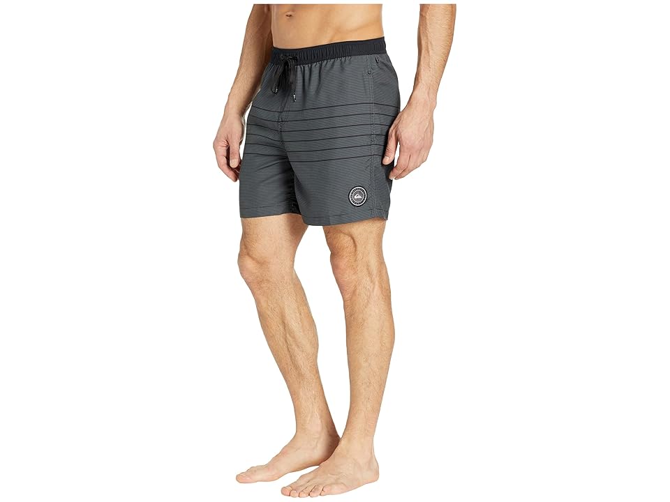 

Quiksilver Fineline Volley NB 17 Boardshorts (Black) Men's Swimwear