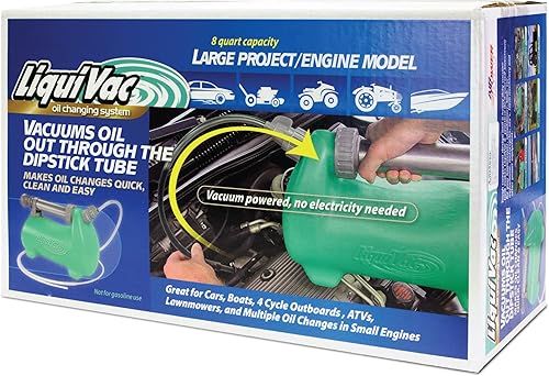 Miniatura 2 de Sistema de cambio de aceite para motor de tamaño grande LiquiVac, de Air Power America, L