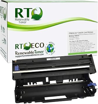 Amazon.com: Tóner renovable compatible con impresoras Brother DR510 DR-510  HL-5100 5130 5140 5150 5170 DCP-8040 8045 MFC-8120 8220 8440 8640 8840 :  Productos de Oficina