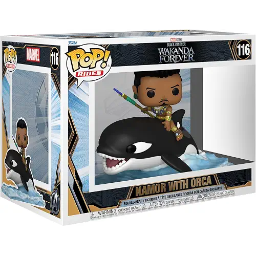 Funko Pop! Rides Super Deluxe: Black Panther - Namor with Orca