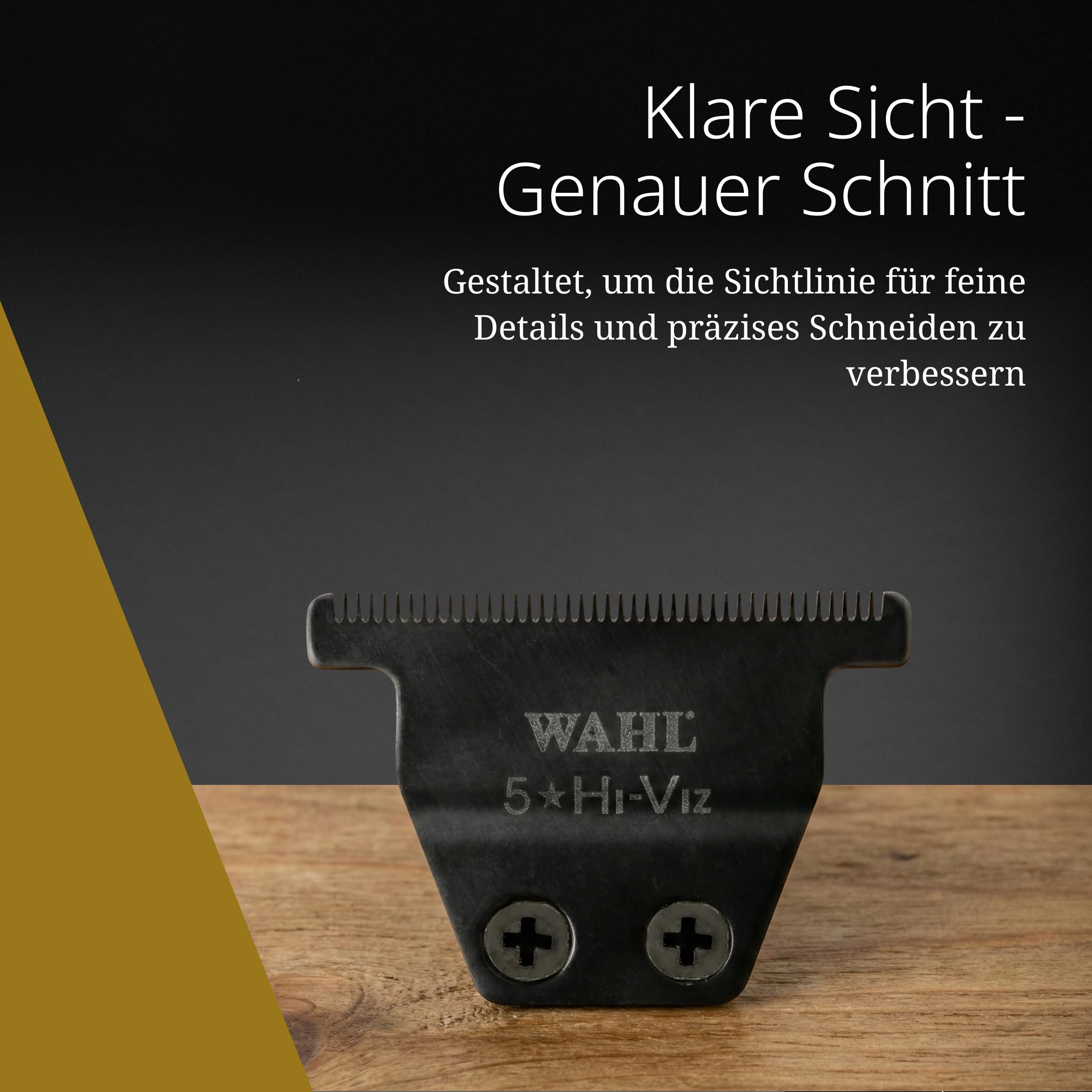 Wahl Hi-Viz Trimmer Ersatzklingen, 0,4 mm bis Null, 12er-Pack | Trimmer-Ersatzklingen mit diamantähnlicher Kohlenstoffbeschichtung, 8-mal länger scharf, 0,4 mm bis Null-Einstellung