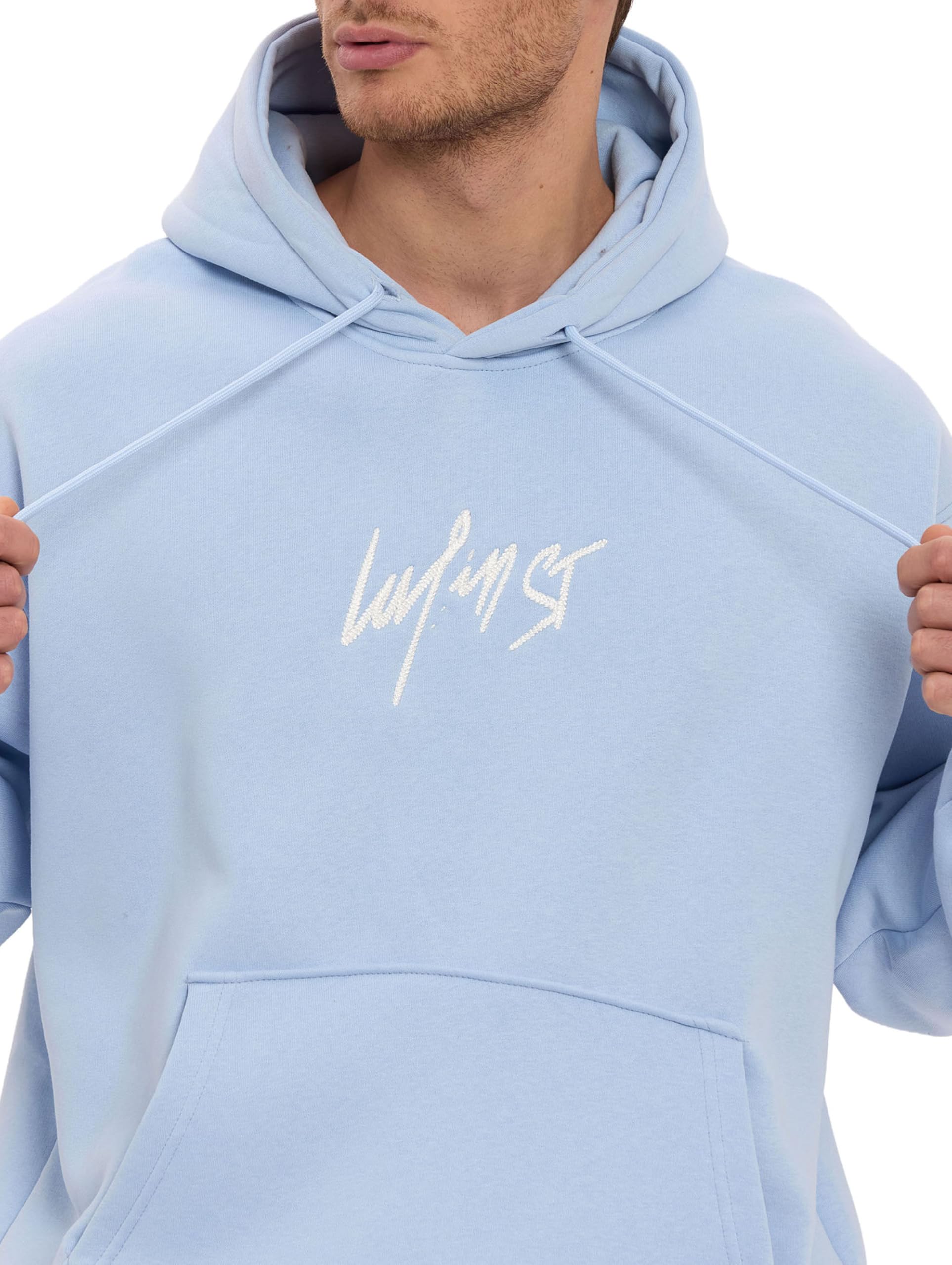 Redbridge Sudadera con capucha de by Spruce, con estampado en la espalda y estampado frontal, informal, para uso diario y tiempo libre