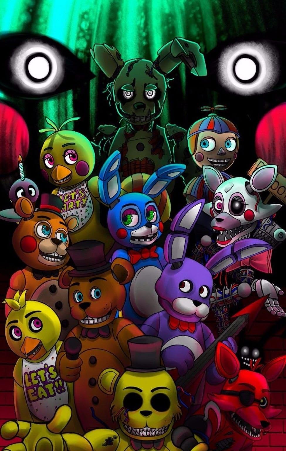 Freddy's Poster Game (11 x 17)