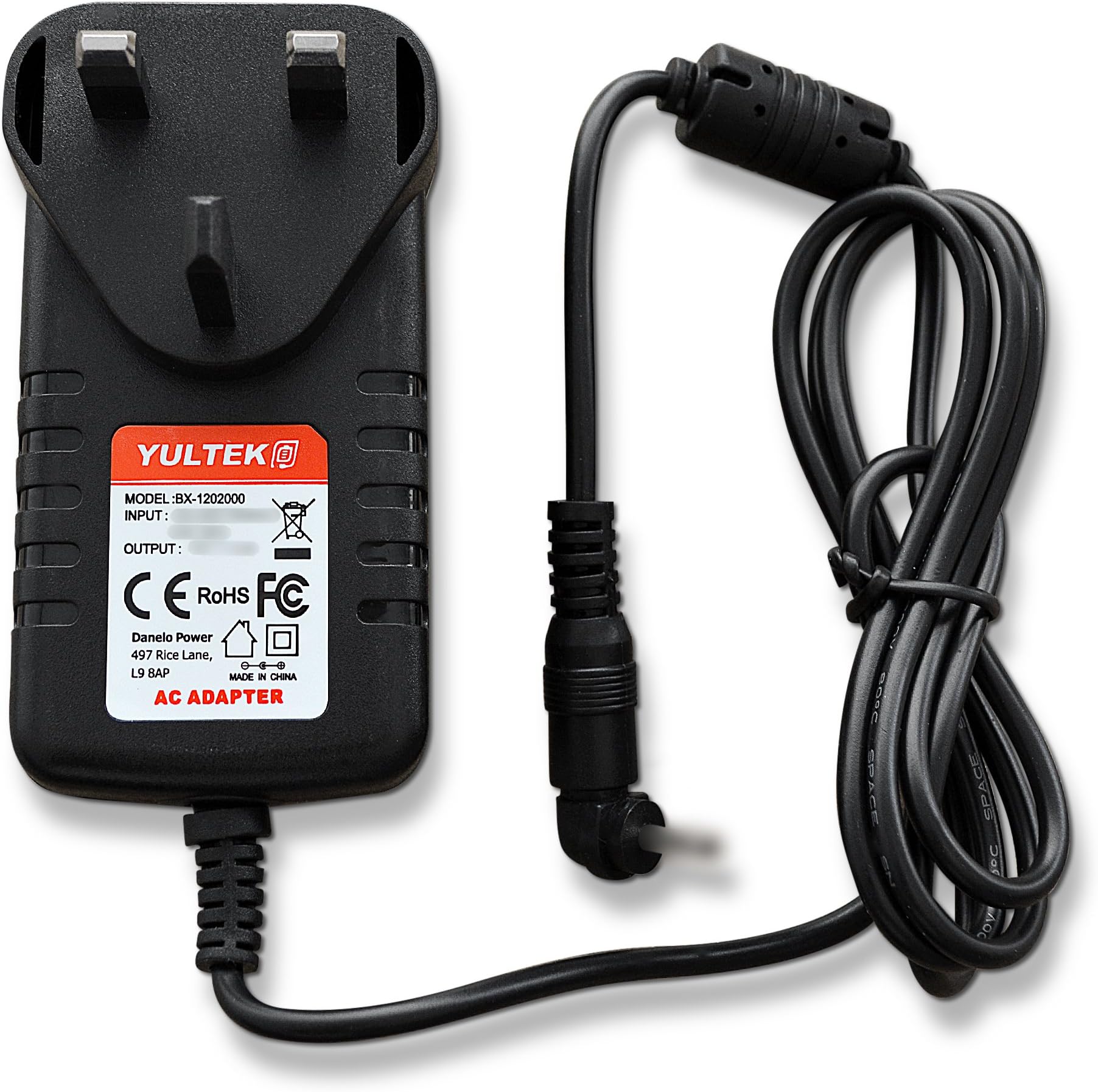 12V Yultek Power Supply Adapter For Paslode Impulse AD-1200800DK Battery