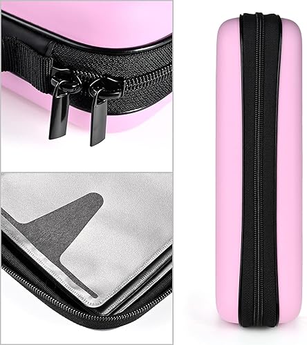 Miniatura 51 de alavisxf xx Funda para CD, funda protectora de EVA para 48 unidades, Blu-ray y DVD, portátil, con cremallera, soporte para CD, organizador de