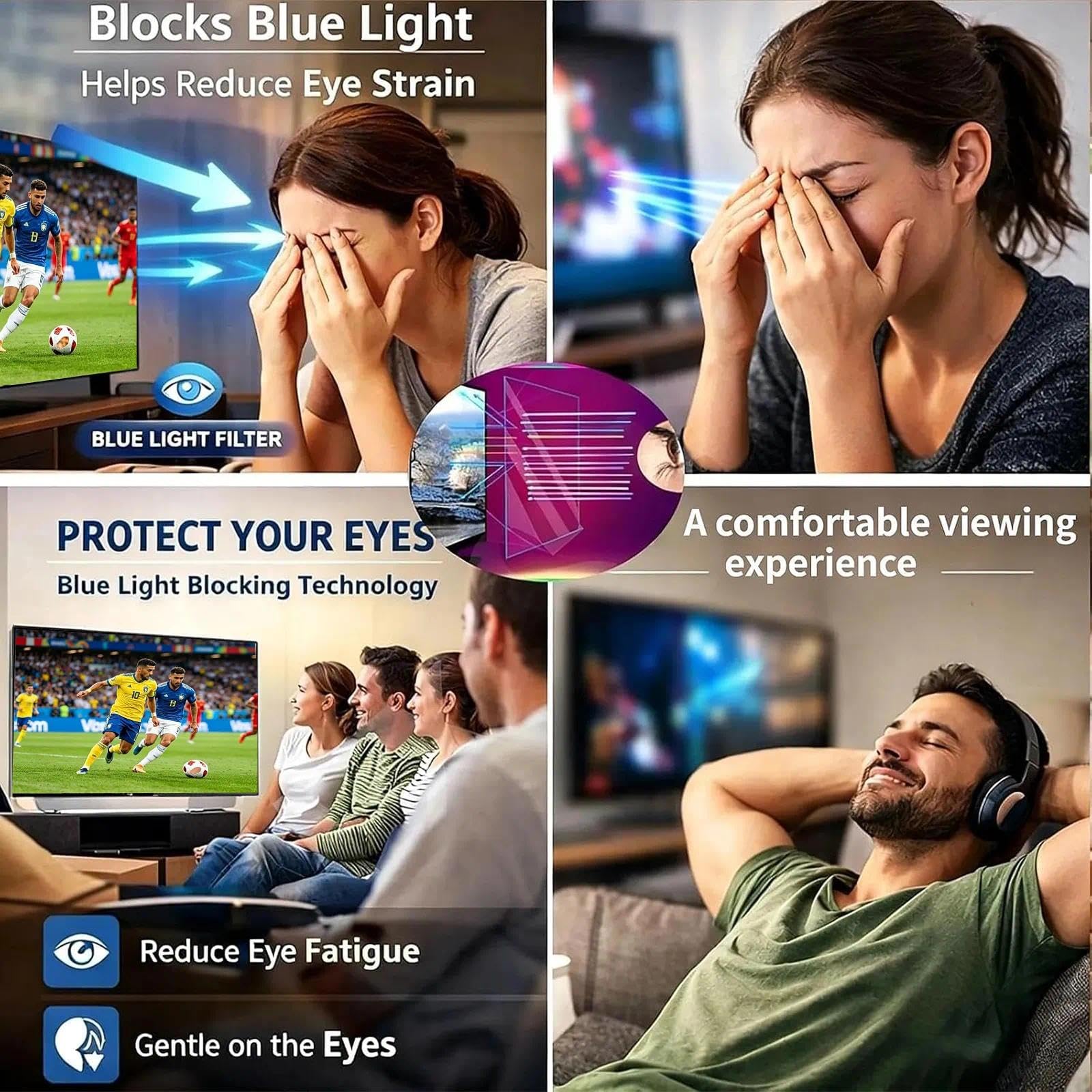 Film De Protection D'écran Anti-reflets(70in with wide bezel 1538*869)