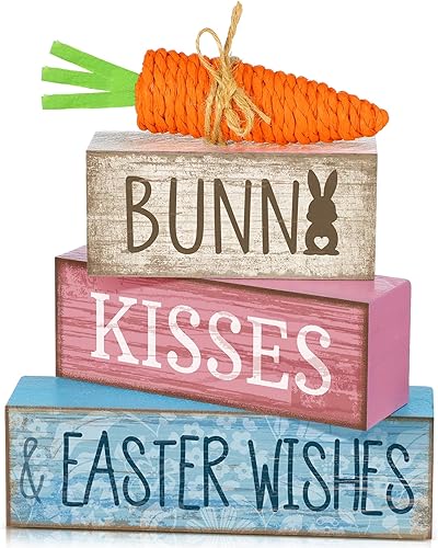 Miniatura 67 de 4 piezas de decoración de mesa de madera de granja, decoración de bandeja escalonada para decoración rústica retro de madera en forma de casa,