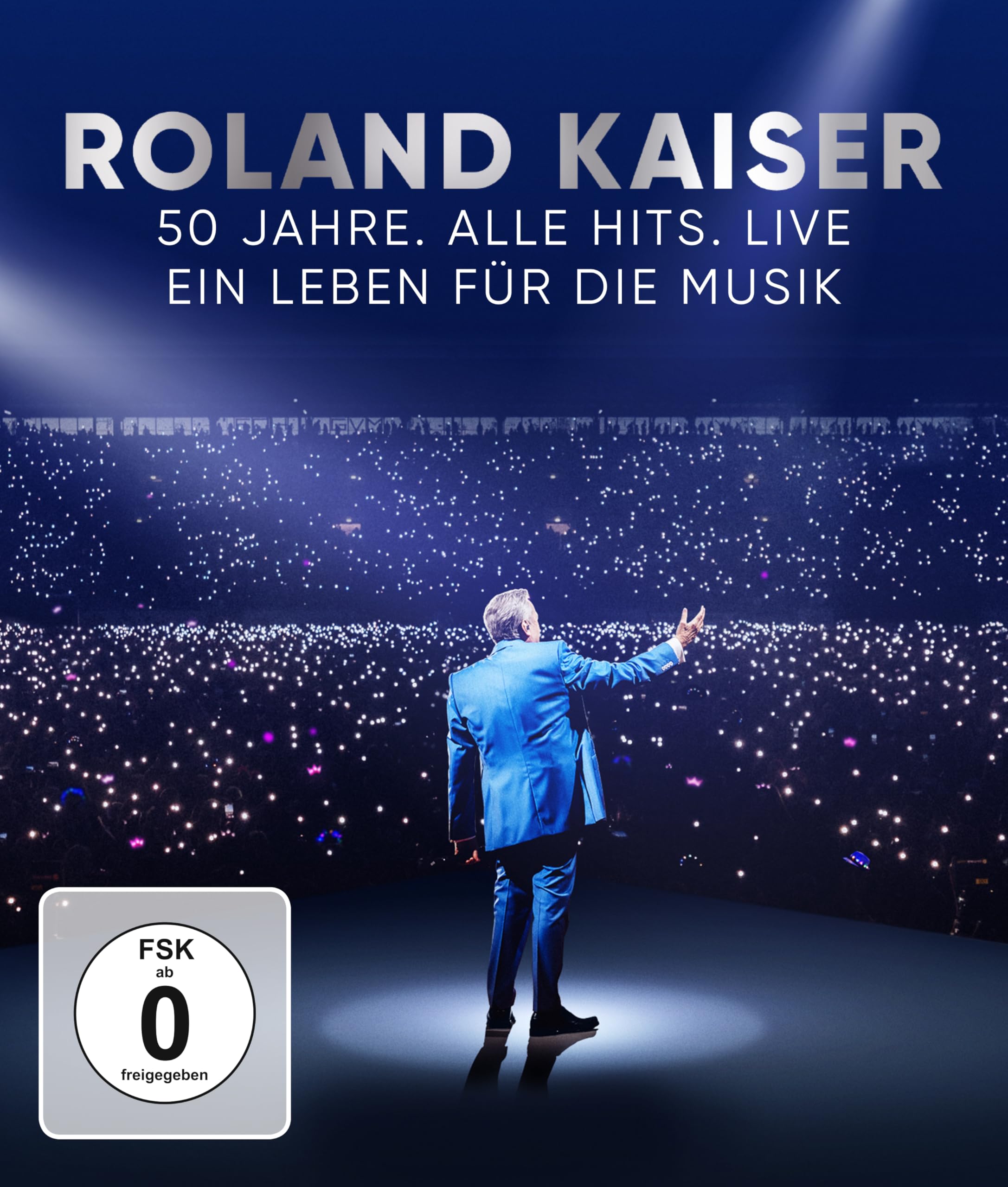 Roland Kaiser 50 Jahre Alle Hits concierto Blu-ray con calidad de sonido premium