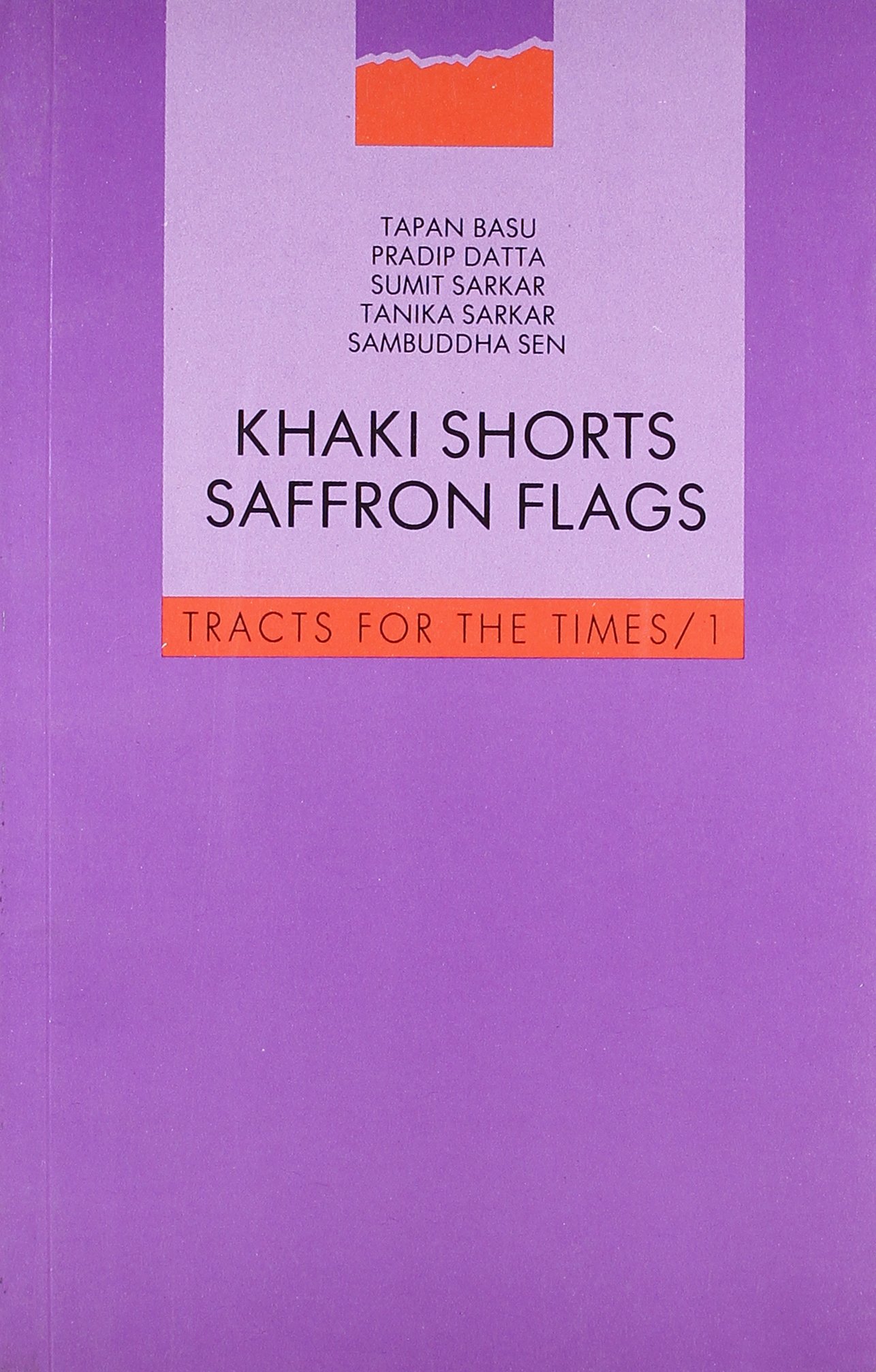 Buy Khaki Shorts Saffron Flags (Tftt) โ BookShops.in