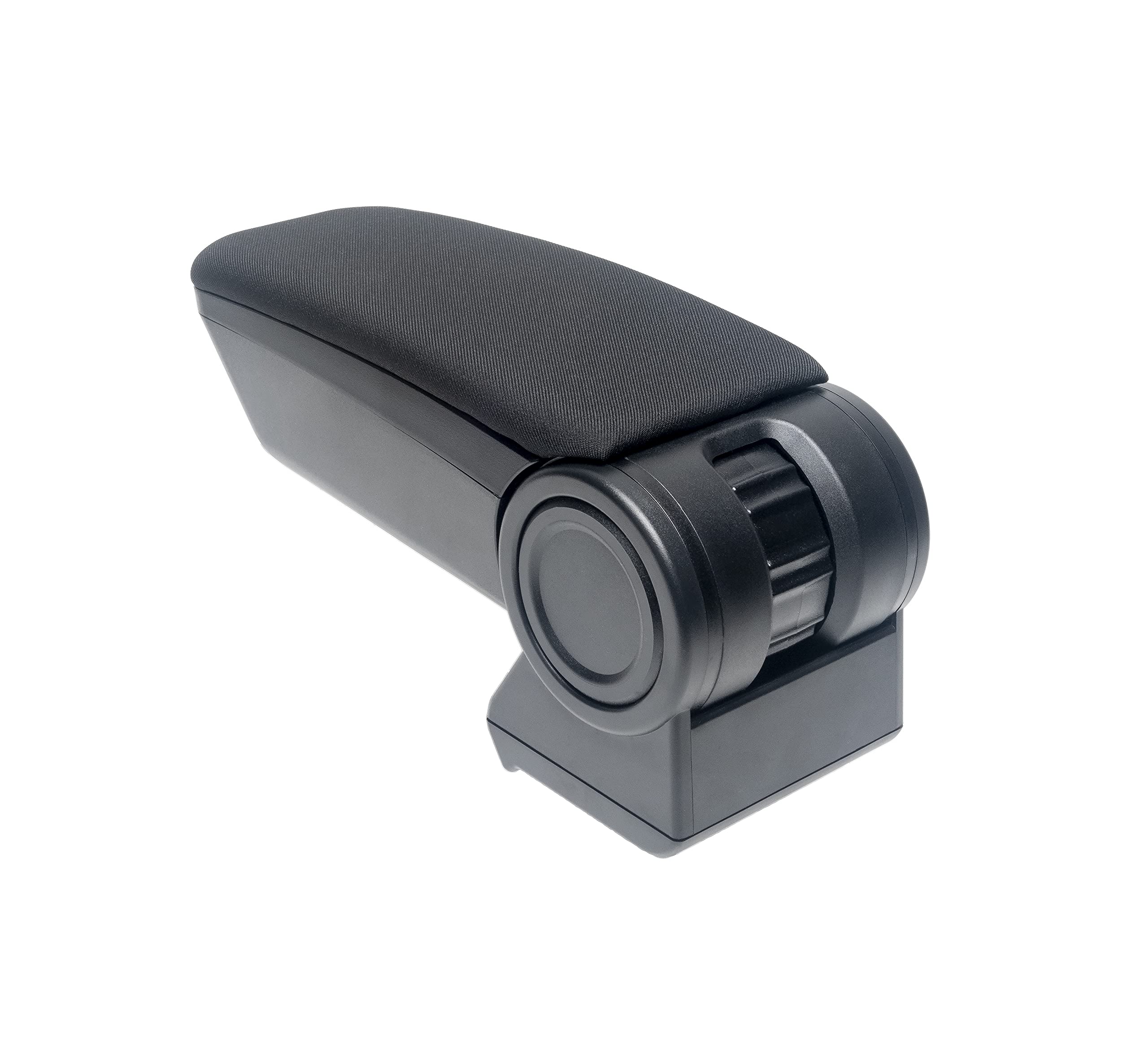 Bracciolo Centrale Rati Armster3 Per Opel Corsa F (2020-), Con Vano Portaoggetti, Regolabile In Altezza, Pelle Sintetica Nera, Kit Di Montaggio Incluso