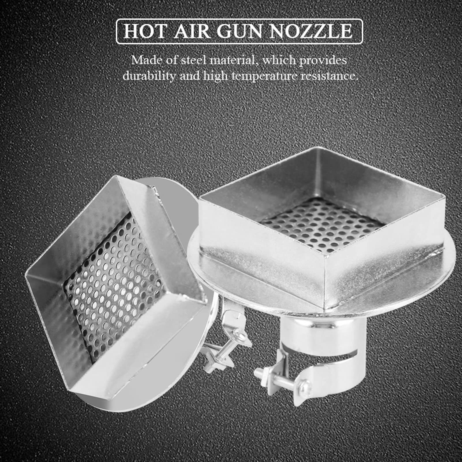 Ugello Quadrato 45x45mm Per Pistola A Caldo 850: Ugello Di Ricambio In Acciaio Per Stazione Saldatura BGA