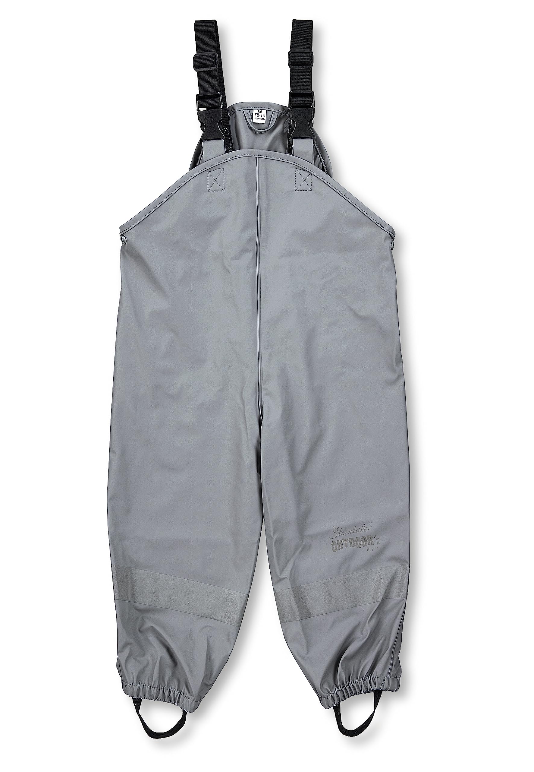 Sterntaler Unisex Kinder regenbroek ongevoerd Rain Pants, Hellgrau, 116 EU