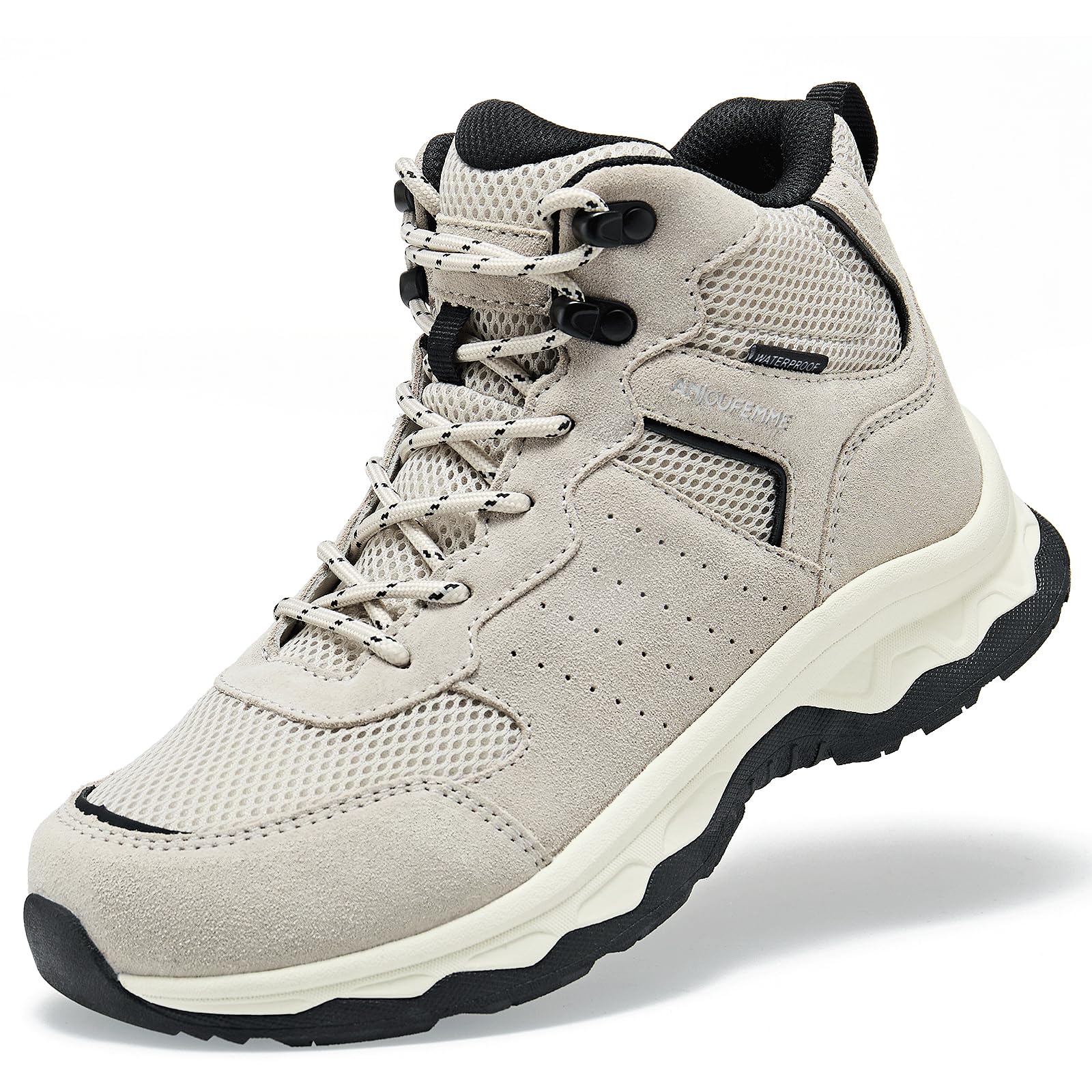 ANJOUFEMME Women's Waterproof Hiking Boots