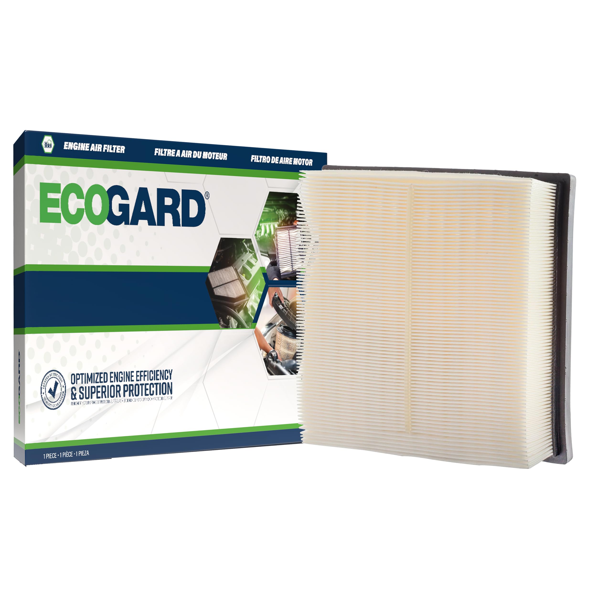Amazon.com: ECOGARD XA11539 Premium Engine Air Filter Fits 2019