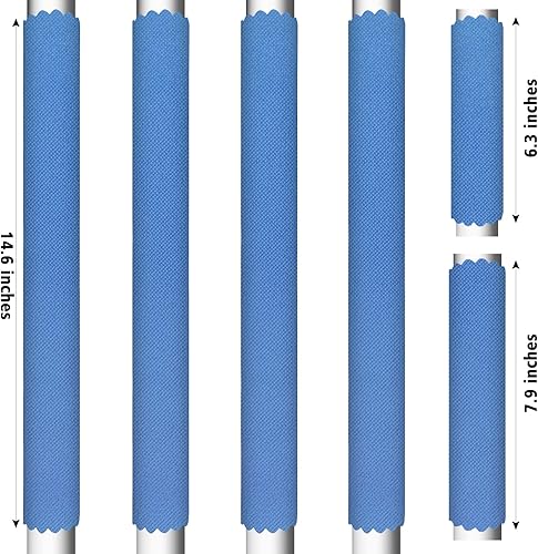 Miniatura 6 de MRKG Juego de 6 fundas para manija de puerta de refrigerador, talla única, mantiene tu aparato de cocina limpio de manchas, goteo, manchas de