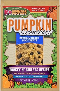 K9 Granola Factory Crunchers 14oz, Turkey N Giblets