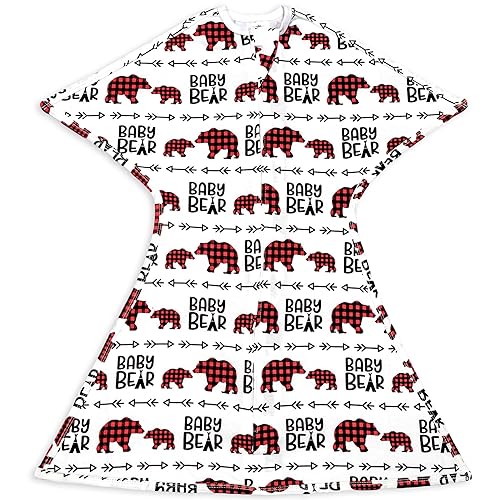 SleepingBaby - Manta para envolver de mezcla de algodón con cremallera Zipadee-Zip acogedor saco de dormir para bebé XS 3-6 meses 8-13 libras 18-26