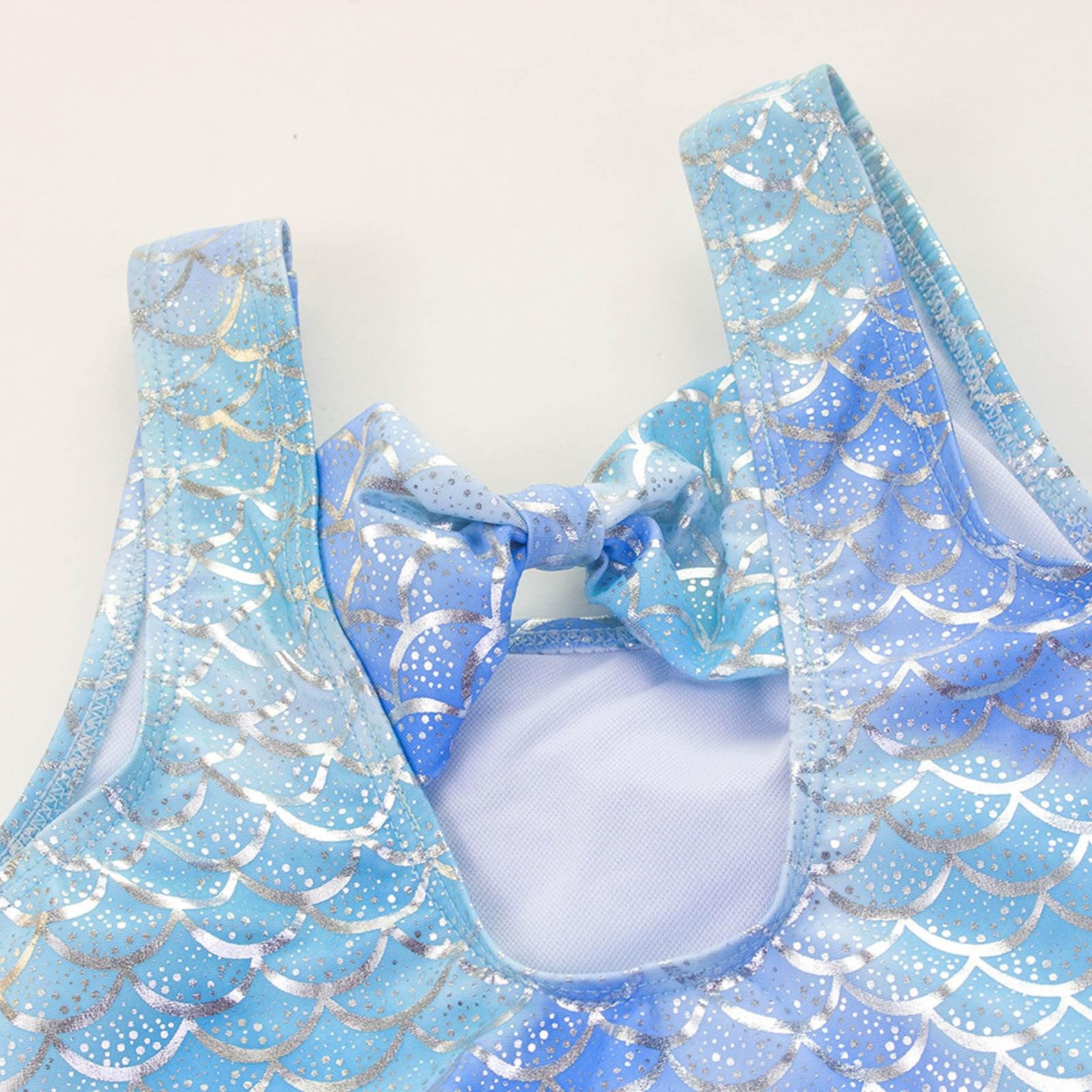 Generisch Bañador para niña de una pieza, traje de baño deportivo para la playa