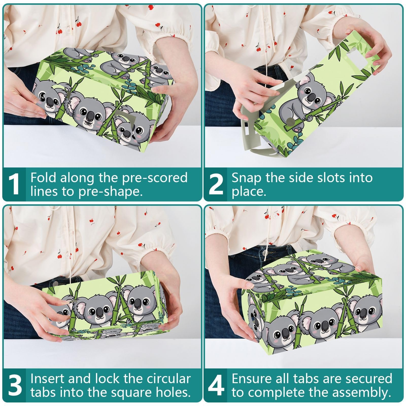 Uroczy organizer na dokumenty Koala Green
