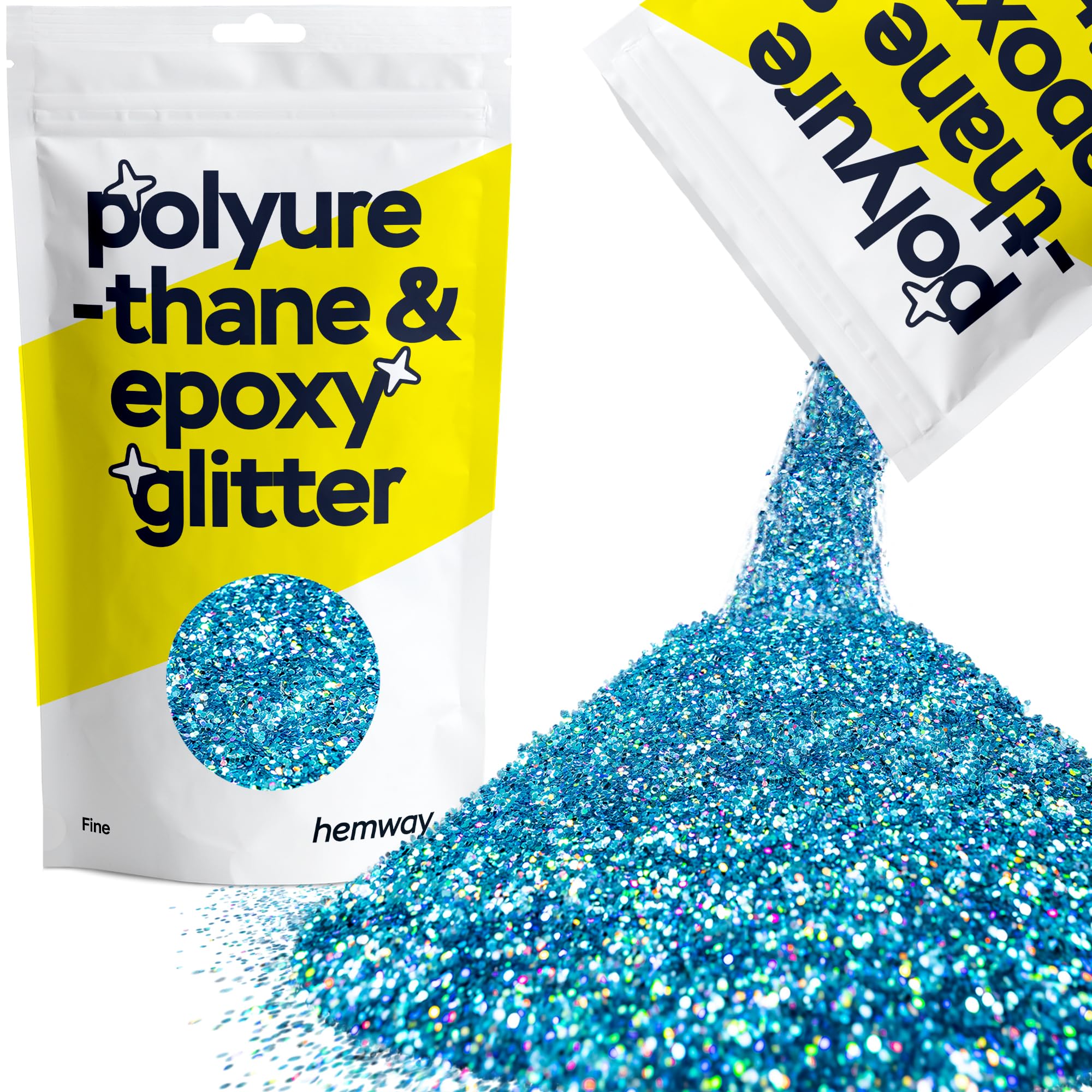 Hemway Resin Glitter Bronze Brown 100g Super Chunky | Polyurethane & Epoxy Glitter for Resin Crafts, Tumblers, Coasters, Floor & Table Art — view 169