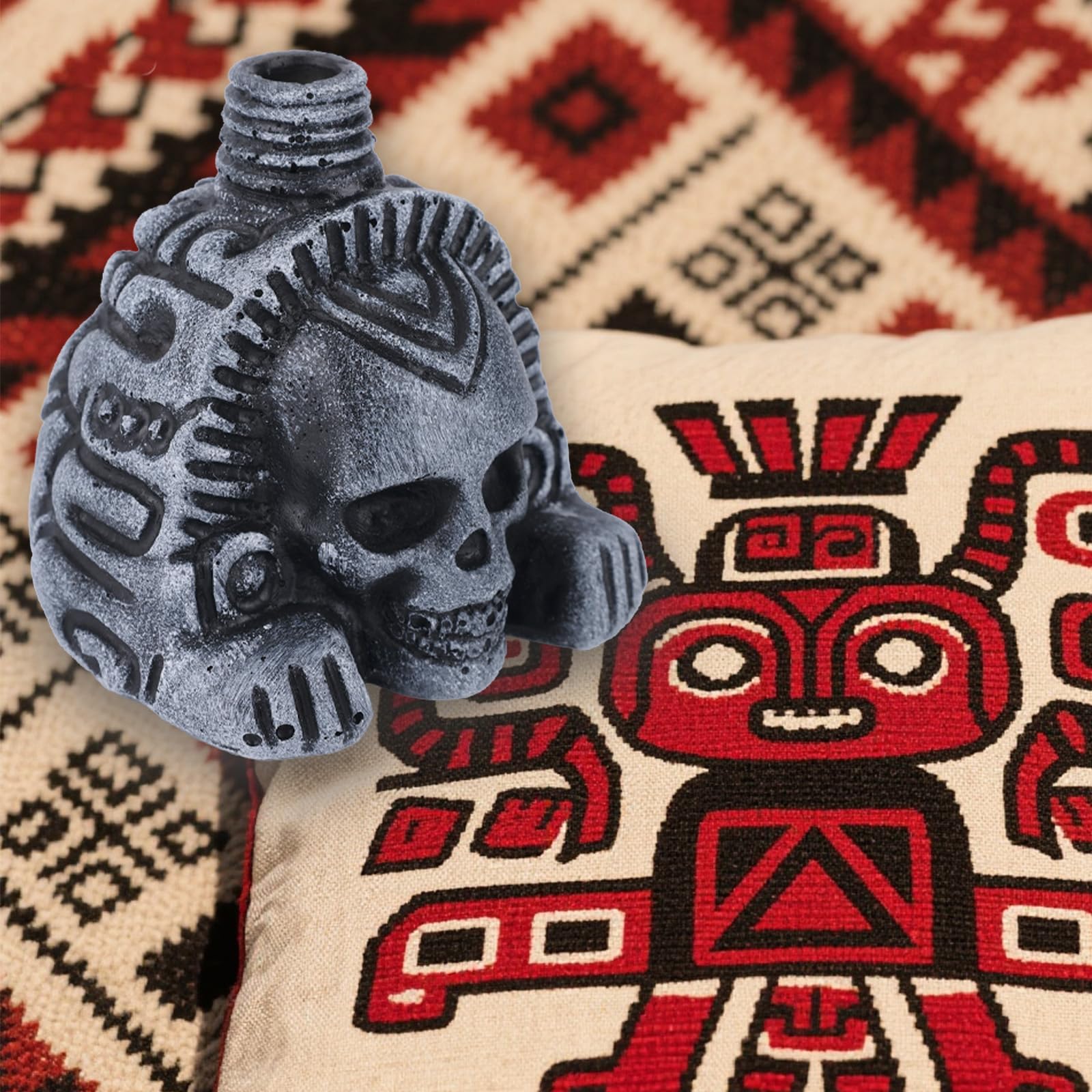 Fukaisu Aztec Death Whistle, Loudest Human Scream 125+ Decibels Real Screaming Aztec Whistle for Halloween Mexican Festival Pranks - Image 4