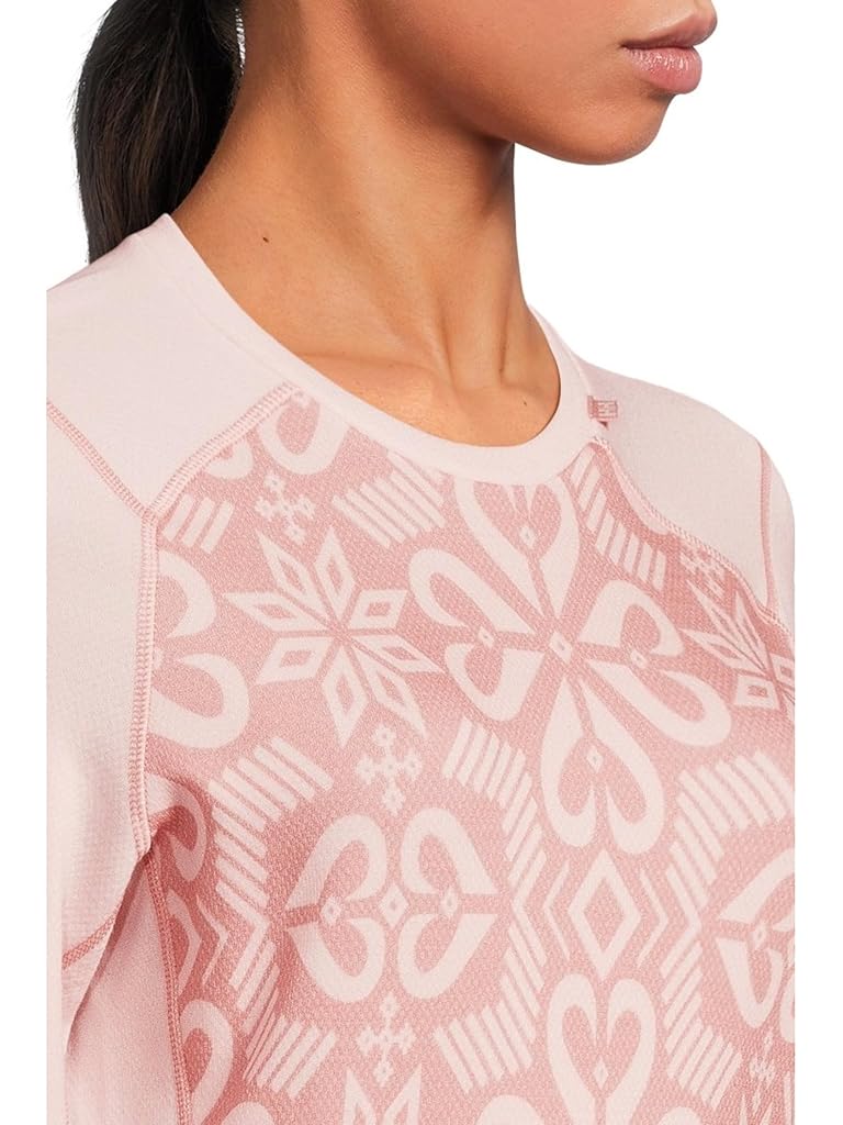 Pink Helly Hansen Lifa Merino Midgra Crew