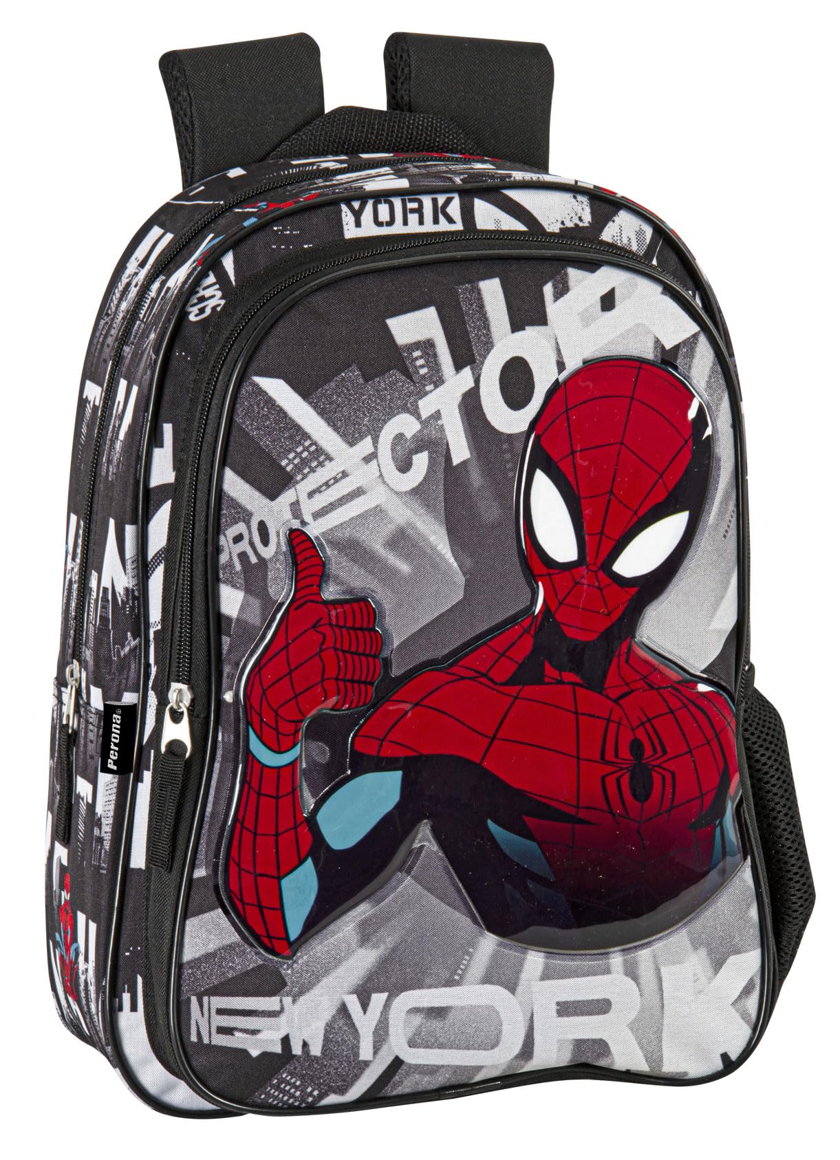 Children's Backpack Spiderman Protector Perona 58814, Colour, One Size, Casual