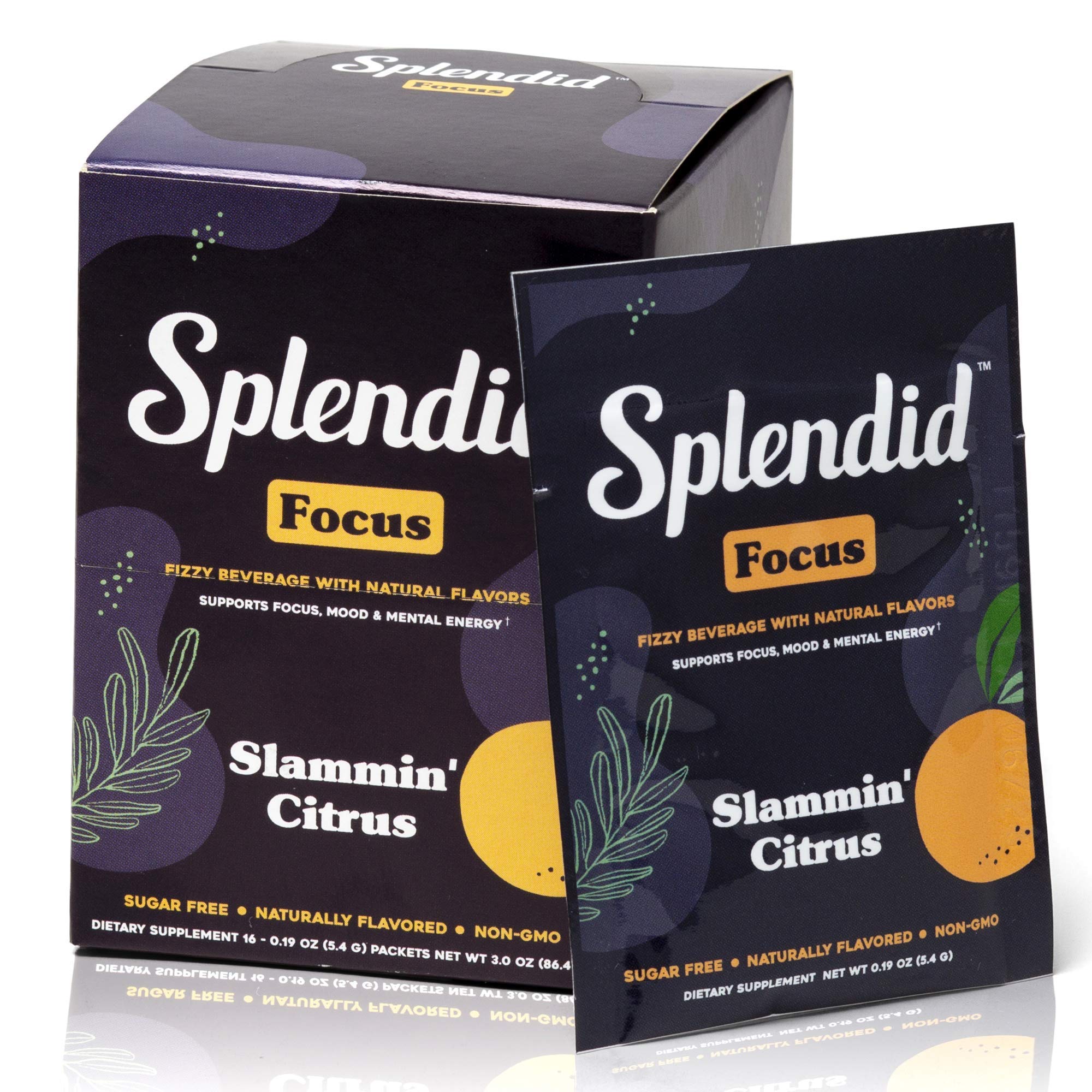 Buy Splendid Focus y Energy Drink Mix, 16 Individual Packets for
