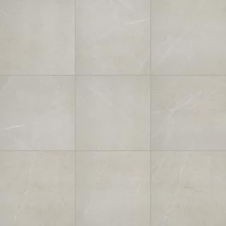 Perpetuo 12" x 12" Porcelain Marble Look Wall & Floor Tile in Matte Elegant Beige (13 pieces per carton) (12.22 sqft per carton)