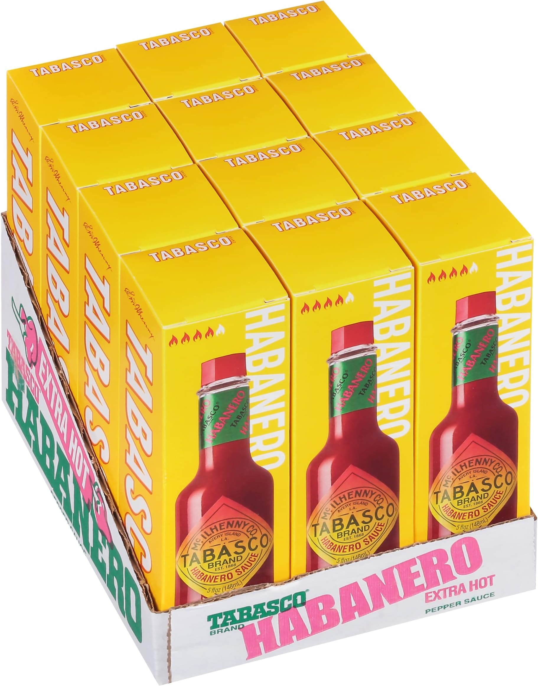 Brand Habanero Pepper Sauce, 5 oz (Pack of 12)