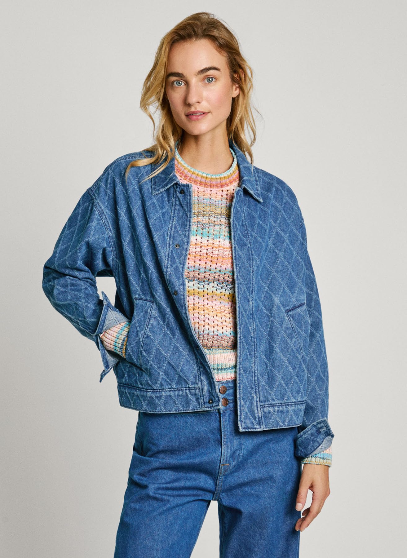 Pepe Jeans Damen Joleen baby jacke (1er Pack)