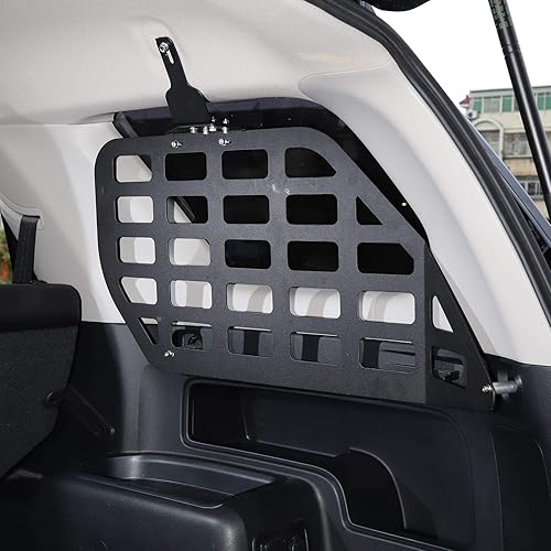 Miniatura 7 de JeCar Sistema de panel de almacenamiento modular Estante de carga trasero Estante de maletero Portaequipajes interior para Toyota 4Runner 2010-2020